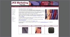 Desktop Screenshot of jksmarketing-deskpads.com